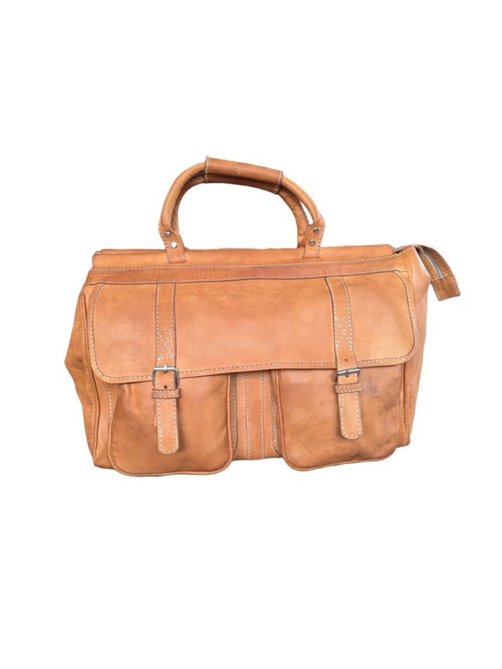 Sergios Collection - Leather Overnight/Weekender bag